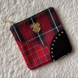 LE Plaid MAC Makeup Bag